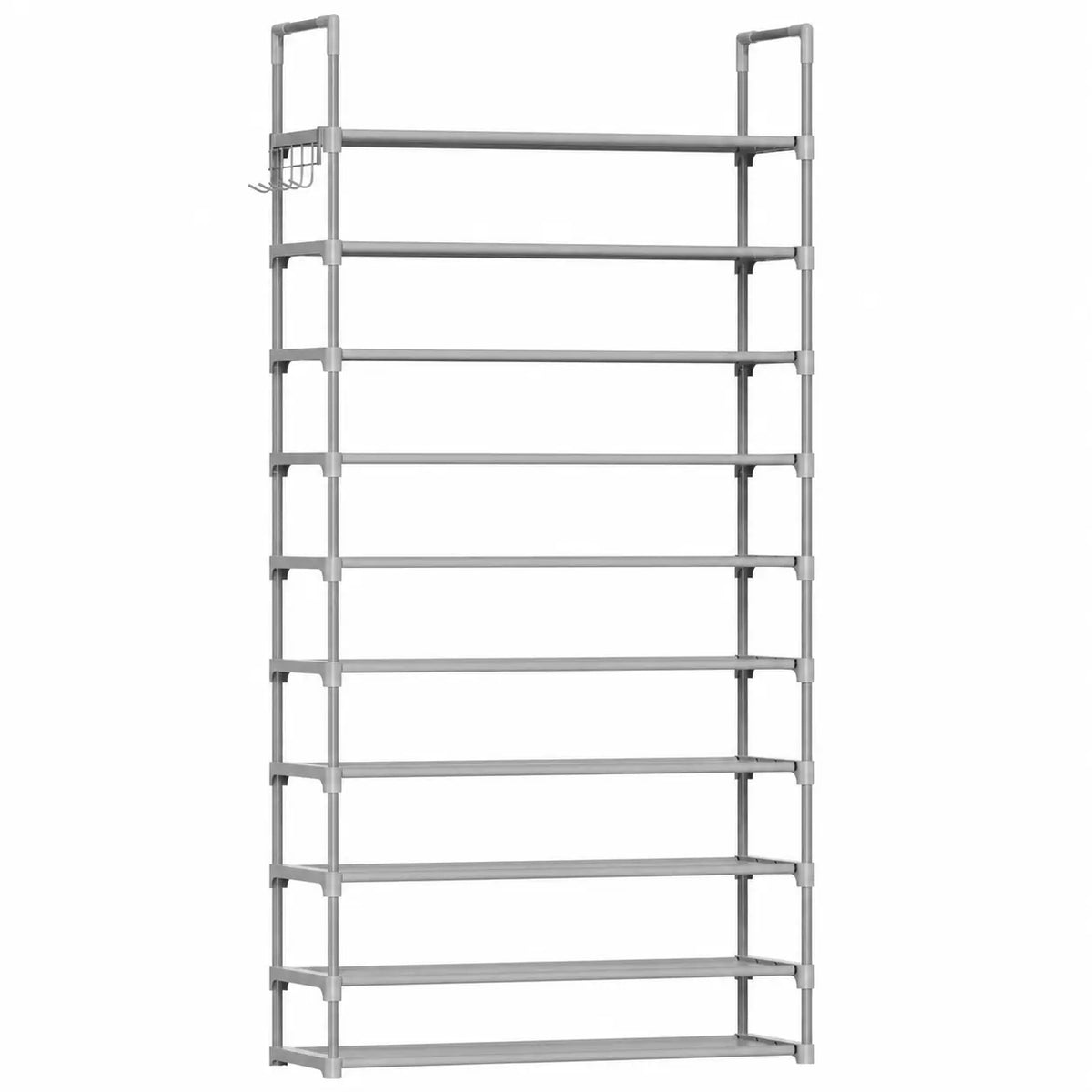 Kitsure Shoe Rack -10-Tier Shoe Organizer with Side Handles for Closet Entryway Bedroom Easy Assembly Storage Shelf for Versatile Placement Summervibes,dorm essentials